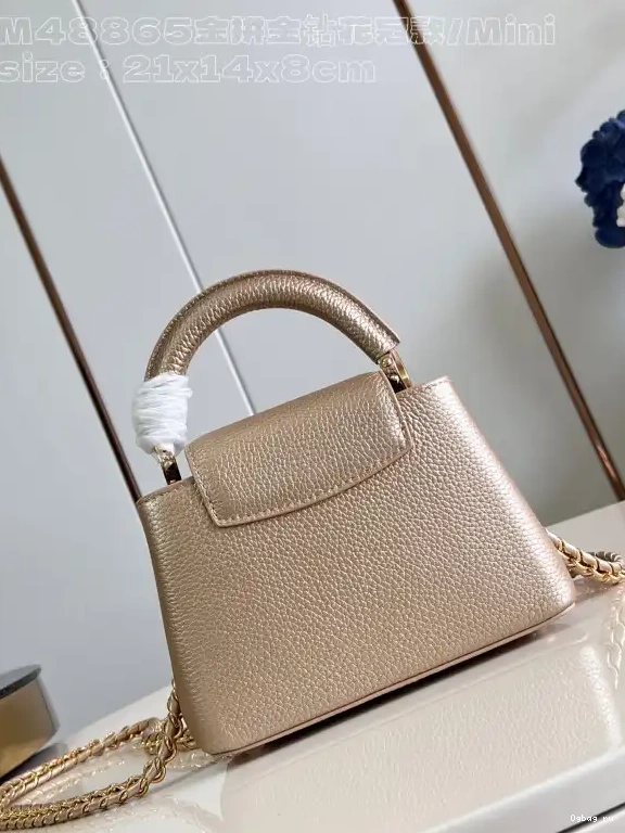 LOUIS MINI-21*14*8CM VUITTON CAPUCINES 0409